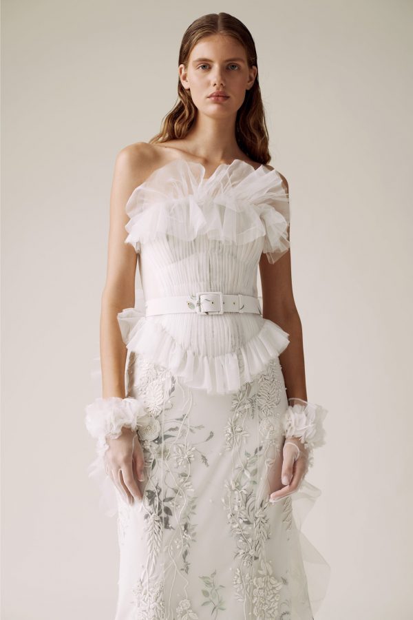 Bougainvillea Oasis Belt | Hermione de Paula Bridal Boutique